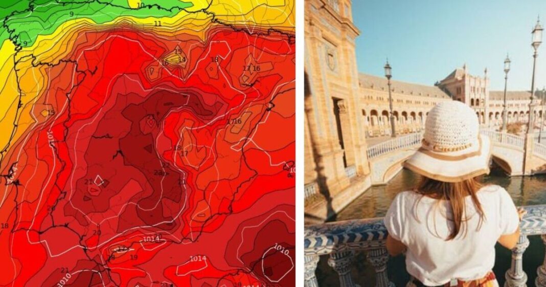 Spain weather map turns fiery as ‘warmest city’ to bake in 35C | World | News