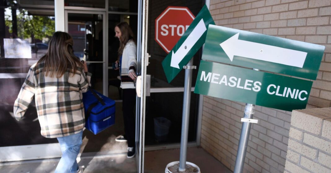 Large number of measles cases being missed, CDC says