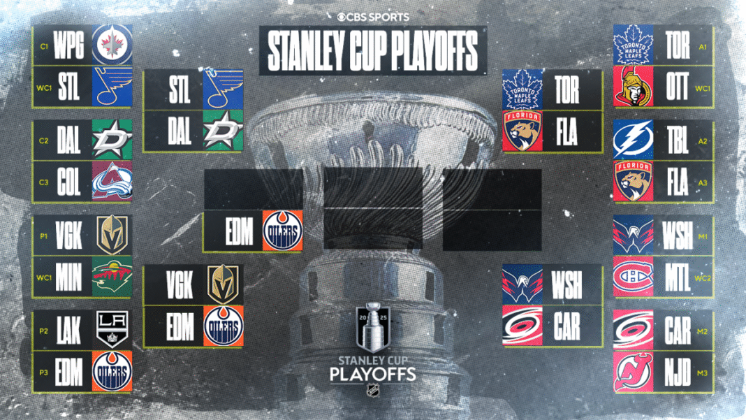 NHL Playoffs 2025: Stanley Cup schedule, bracket, scores, as Oilers advance after 1-0 overtime victory
