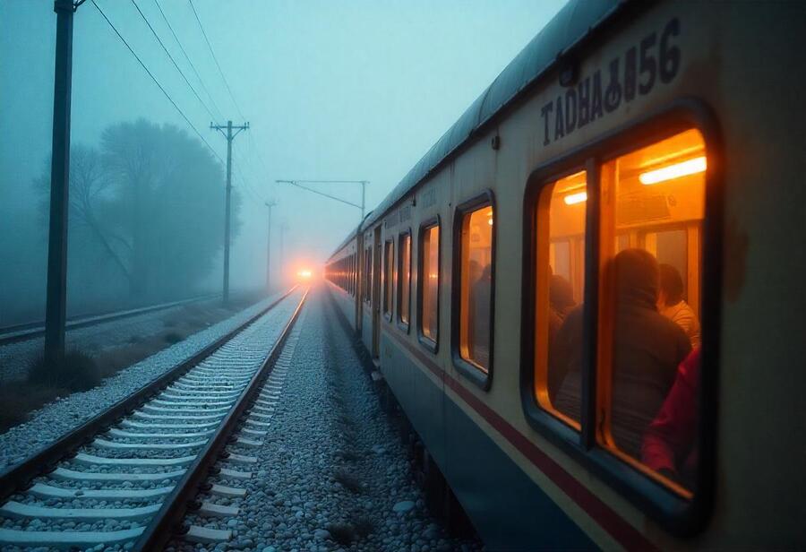 India Leads the Way in Sustainable and Passenger-Friendly Suburban Travel with New Air-Conditioned EMU Trains on the Busy Howrah to Barddhaman Corridor
