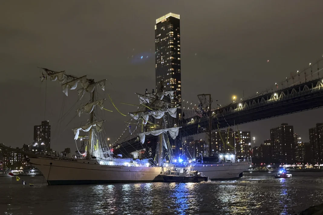 Mexican Navy Ship Crashes Into Brooklyn Bridge, Injuring 19: NYC Mayor