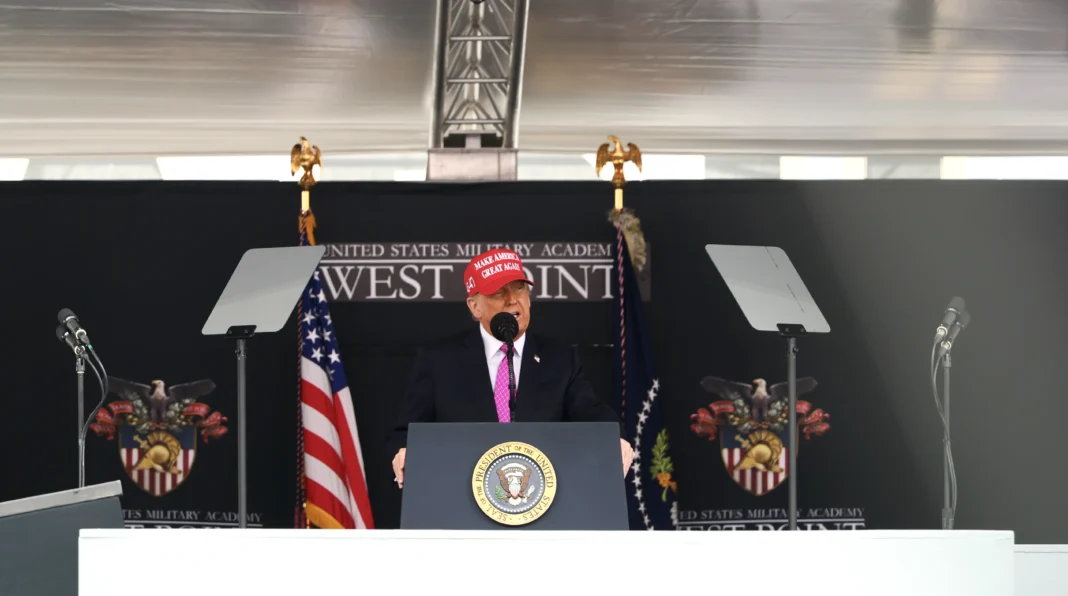 Trump Delivers Commencement Address at West Point