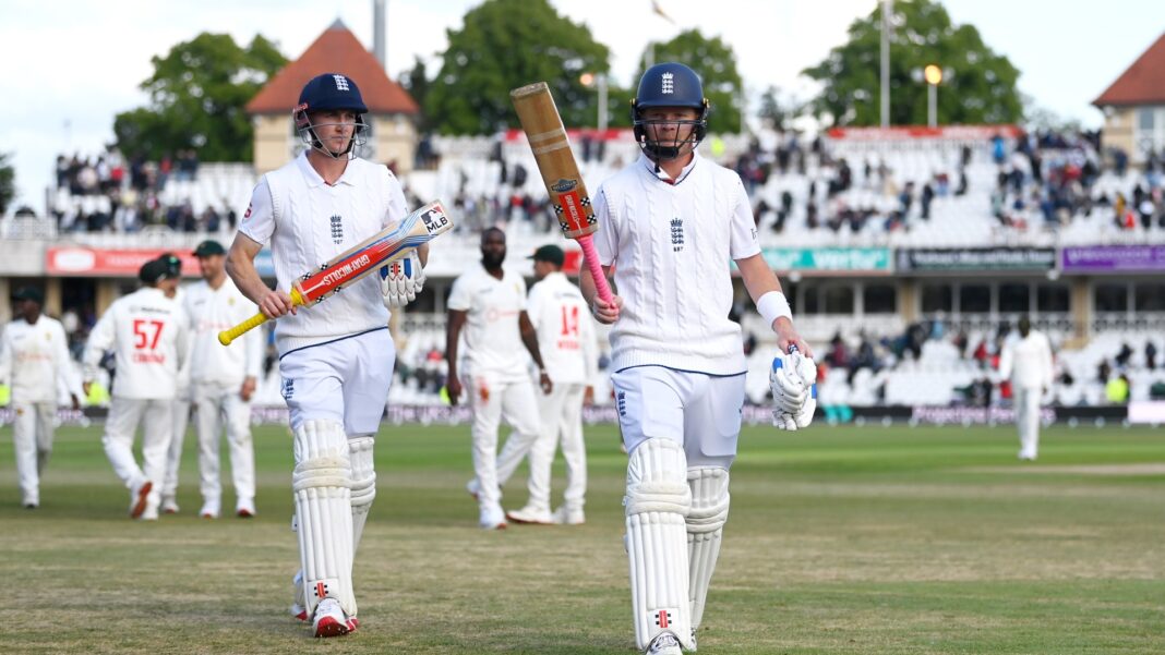England make history as top three dominate Zimbabwe at Trent Bridge