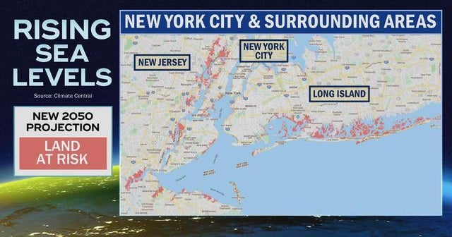 Major cities around the world could be underwater by 2050, report shows