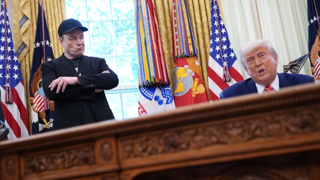 Musk says doesn’t want responsibility for all Trump policies