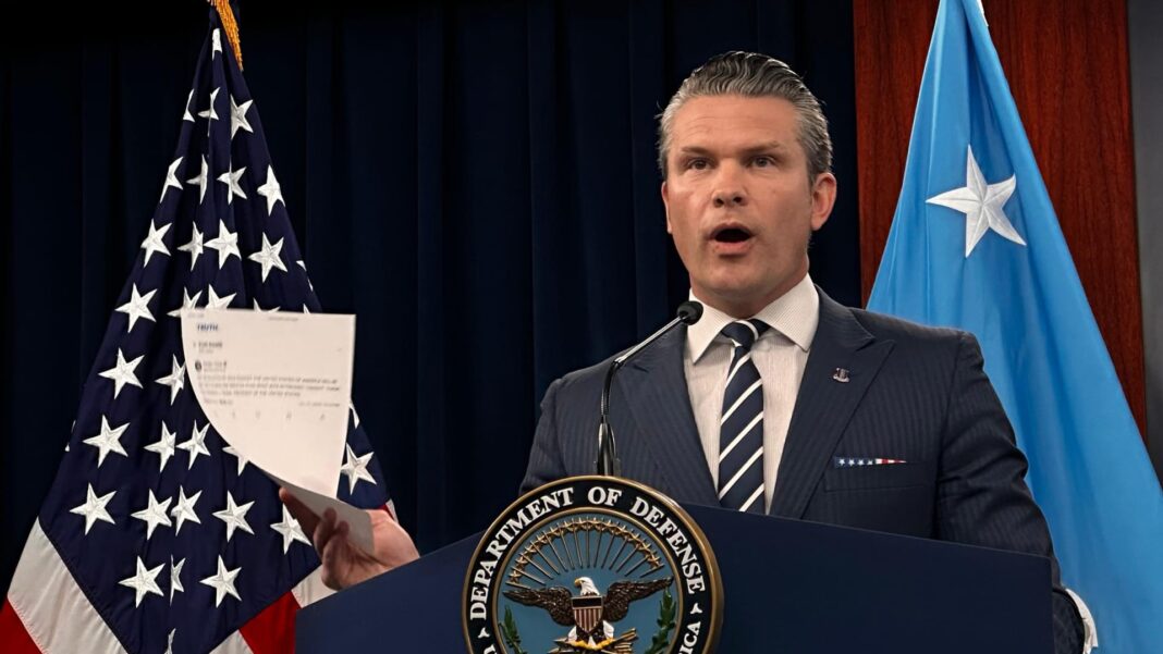 Hegseth says Iran’s nuclear ambitions obliterated