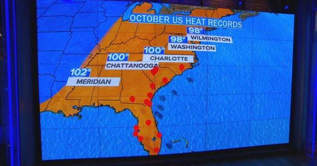 Hottest-ever October recorded on Earth
