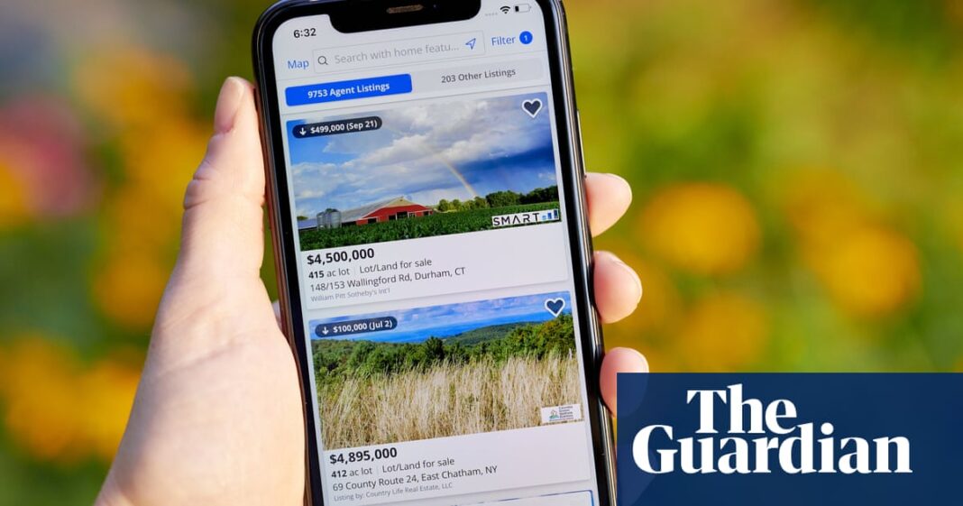 Compass sues Zillow over ‘monopoly tactics’ in private home listings | US news