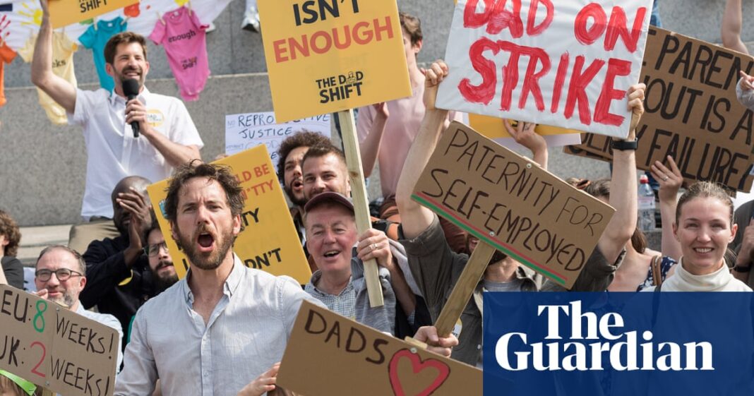 ‘Dad strikes’ in London and Edinburgh demand better paternity leave | Maternity & paternity rights