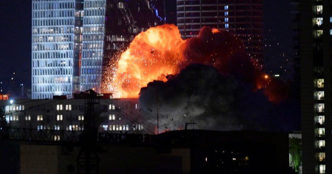 Iran launches missiles at Israel, and some hit Tel Aviv, as Israel attacks Iranian nuclear sites and commanders