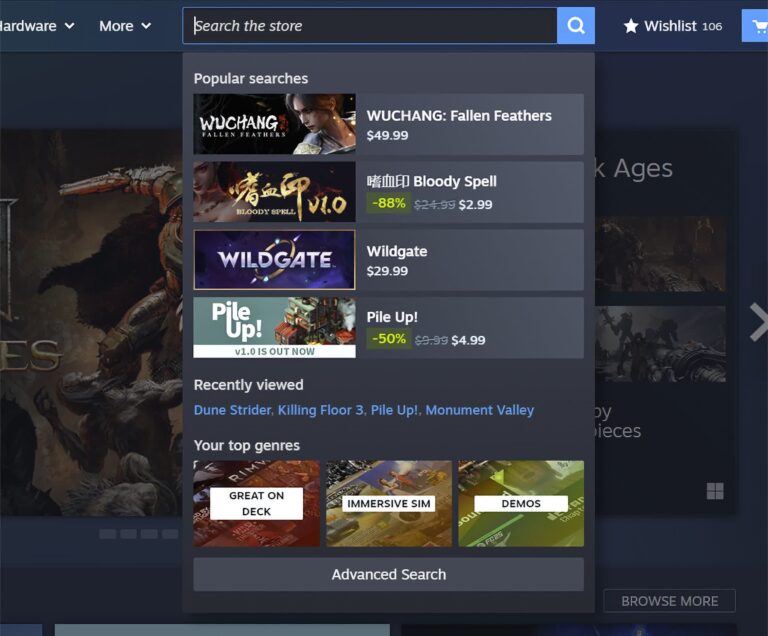 Steam beta update rolls out redesigned store, makes game discovery easier