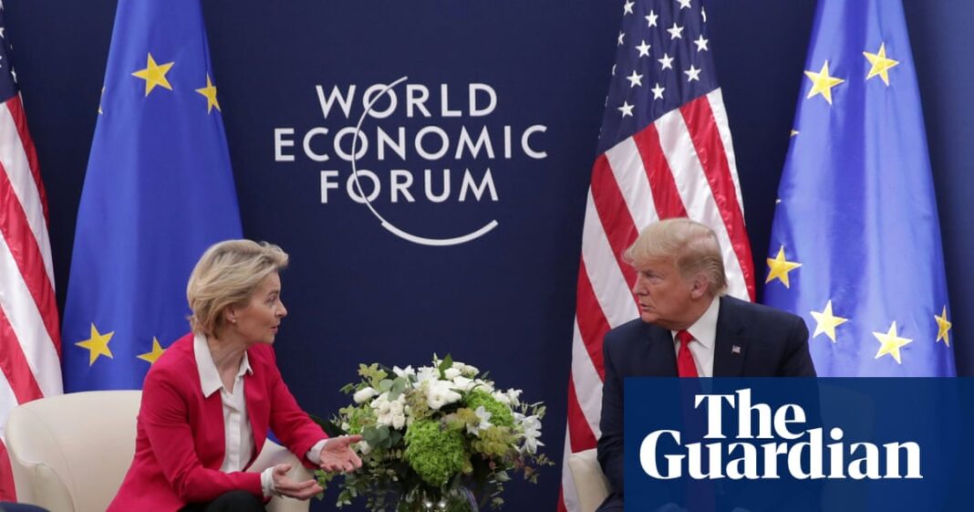 Von der Leyen to meet Trump in Scotland as EU and US close in on trade deal | European Union