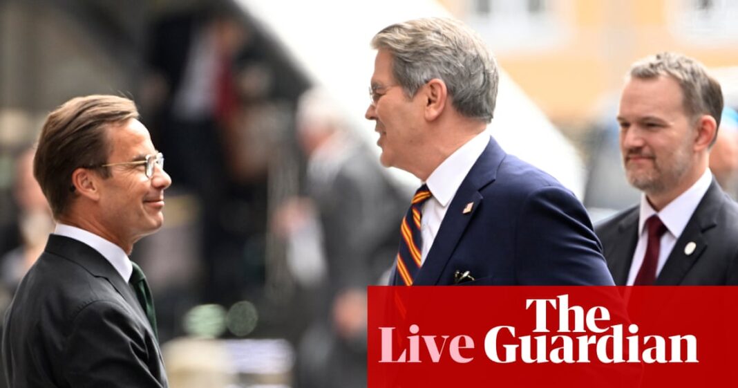 US and China hold trade talks after Donald Trump eyes ‘world tariff’ – business live | Business