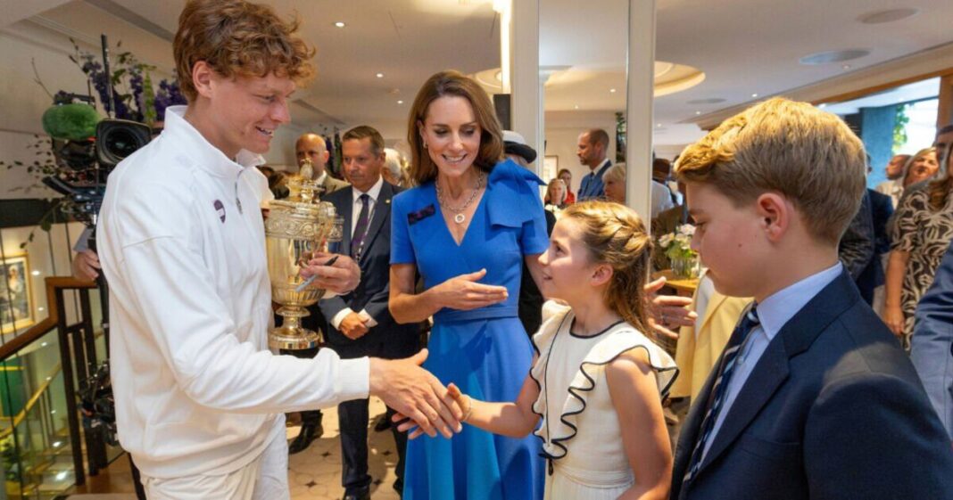 Wimbledon champion’s sweet Prince George and Princess Charlotte moment | Royal | News