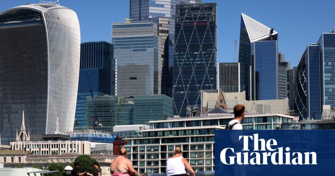 Reeves to say cuts to City red tape will bring trickle-down benefits to households | Financial sector