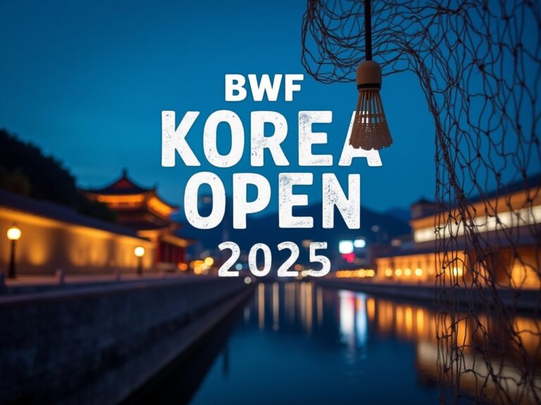 BWF Korea Open 2025 in Suwon, A Must-Visit Sports Event and Travel Destination – What You Need to Know