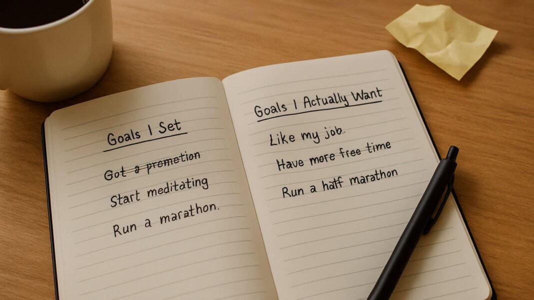 Why You Keep Setting Goals You Secretly Don’t Want to Hit