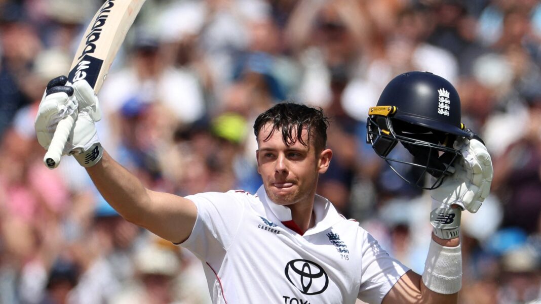 England star creates two pieces of Test history with rapid century against India