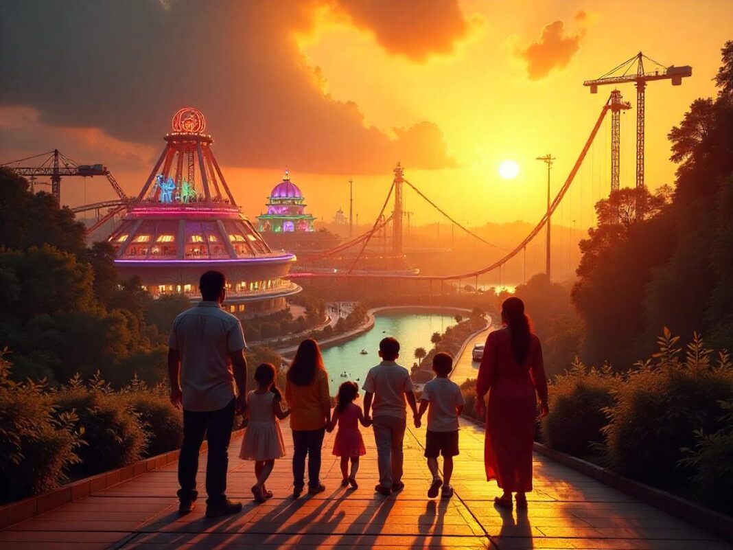 Now India Taps into the Global Theme Park Market, Joining US, France, Japan, China, and South Korea with a New Mega Amusement Area Project in Haryana, Exciting Latest Update for All Indians