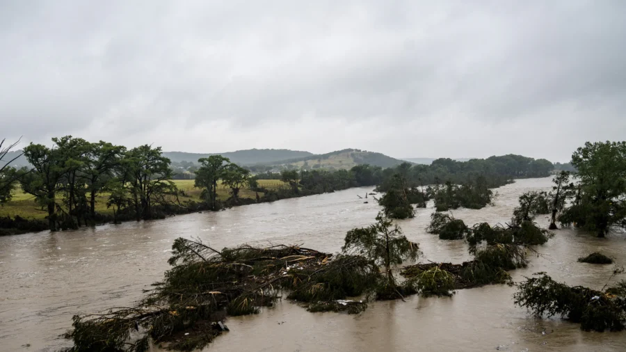 LIVE NOW: View of Kerrville, Texas, After Deadly Floods