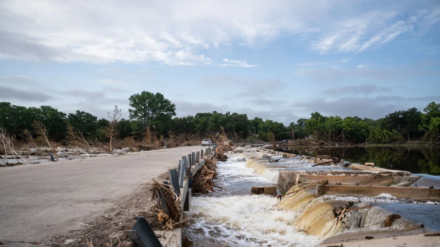 LIVE NOW: View of Guadalupe River in Kerr County After Flash Floods