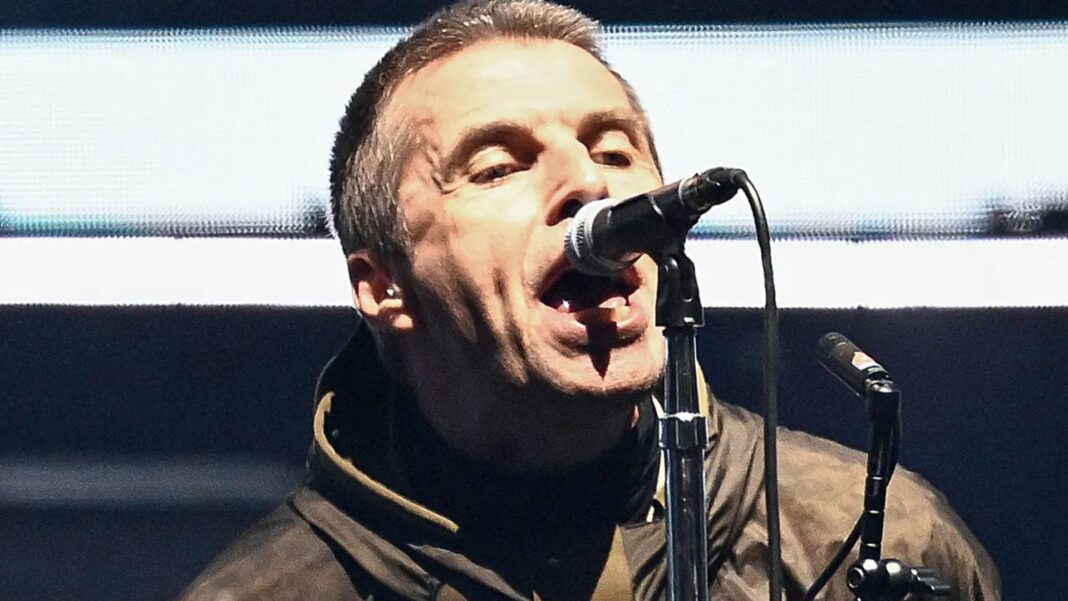 Oasis star Liam Gallagher puts bad boy days behind him as he’s joined by surprise guest on reunion tour