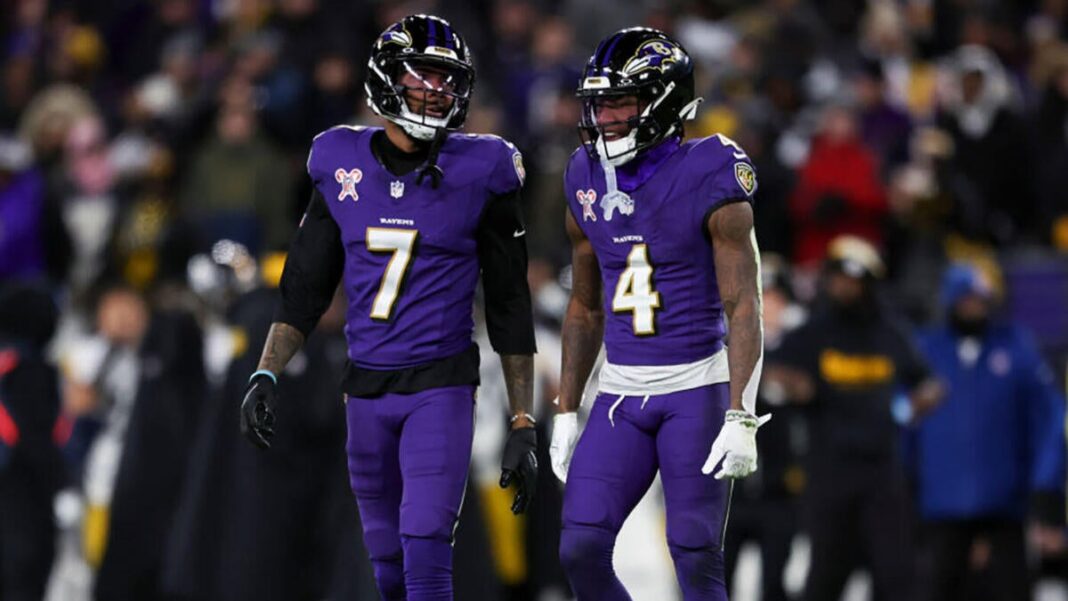 Ravens’ Rashod Bateman says teammate Zay Flowers could ‘easily’ have 1,300 receiving yards