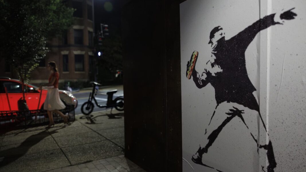 Subway sandwich thrower charges with misdemeanor in D.C.