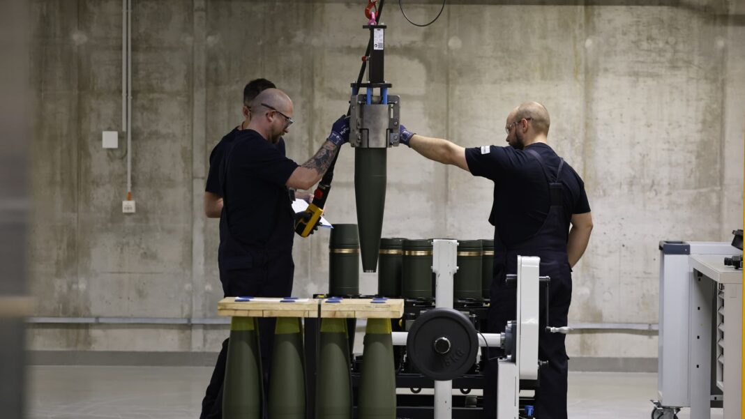 Rheinmetall chief says Europe must catch up with Russian ammo output