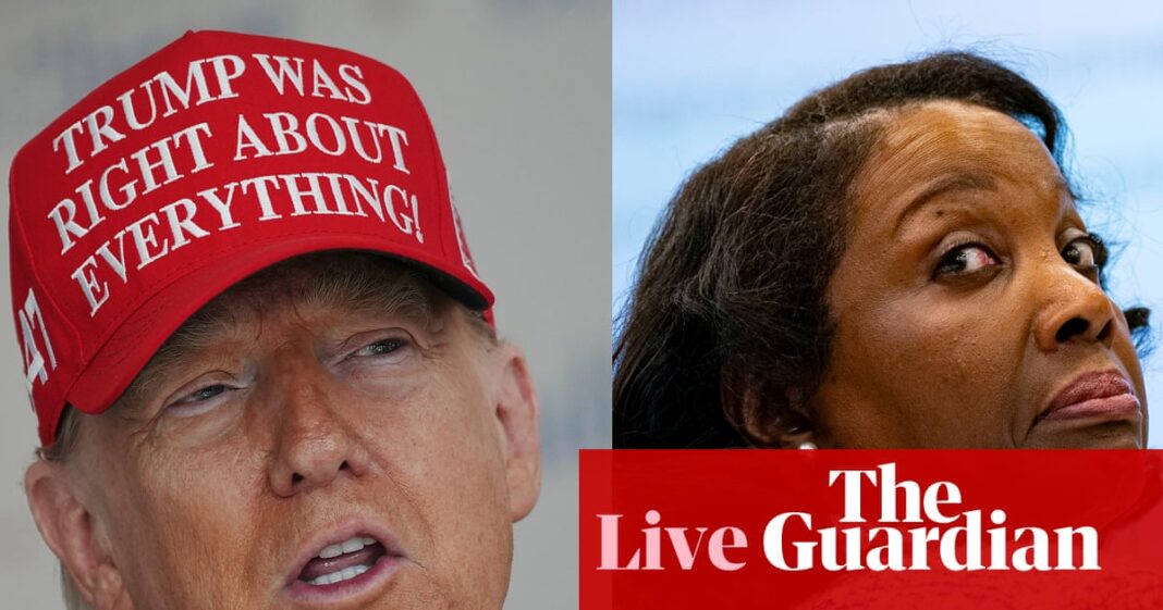 Trump’s attempt to fire Federal Reserve chief denounced as ‘authoritarian power grab’ – US politics live | US news