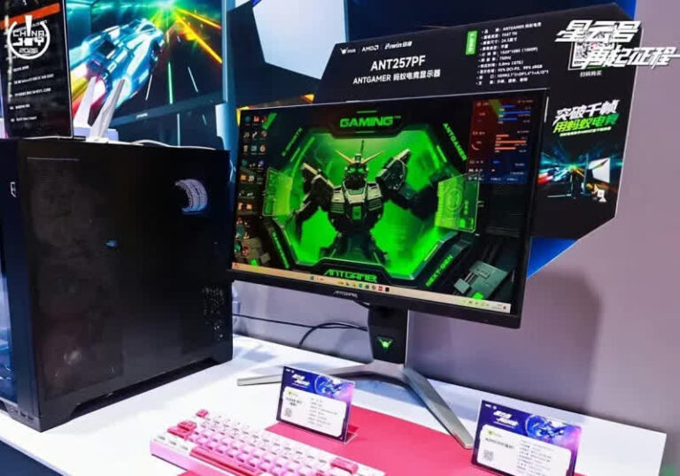 HKC launches Ant Esports ANT257PF, the world's first 750Hz gaming monitor