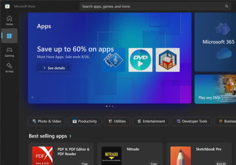 Microsoft removed users' control on app updates in the Windows Store