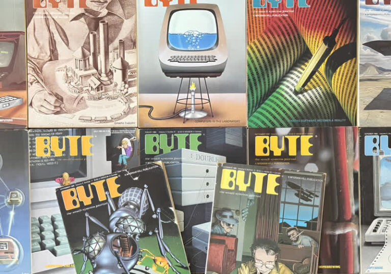 This zoomable visual archive of Byte Magazine is a delightful trip down memory lane