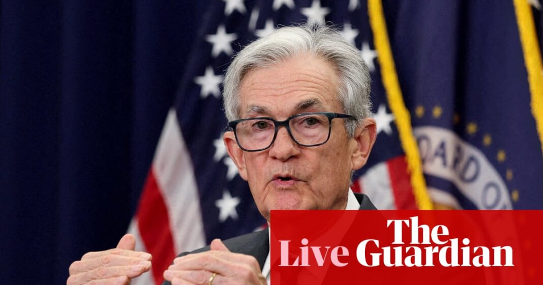 European shares edge higher as markets await key Jackson Hole speech by US Fed’s Powell – business live | Business