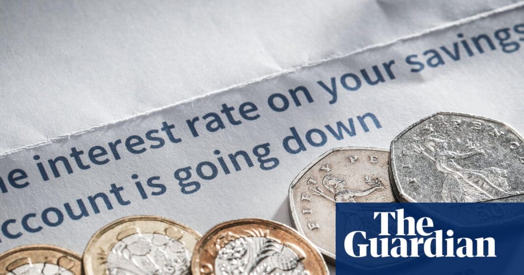 High street banks lose £100bn in deposits as UK savers shift to online rivals | Banking