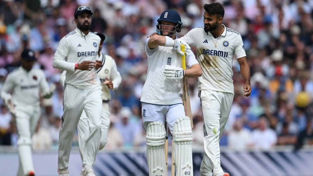 India star slammed for crossing line with ’embarrassing’ celebration against England