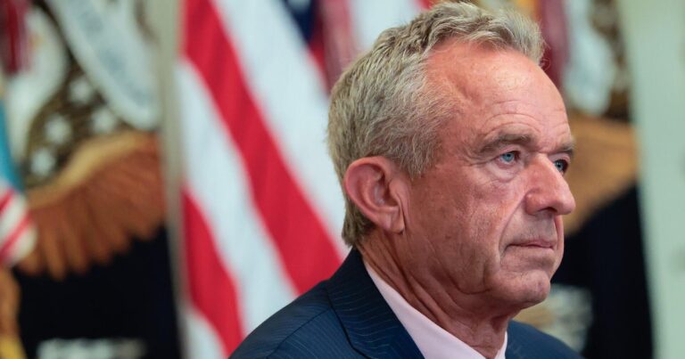RFK Jr. cancels nearly $500 million in funds for mRNA vaccine development