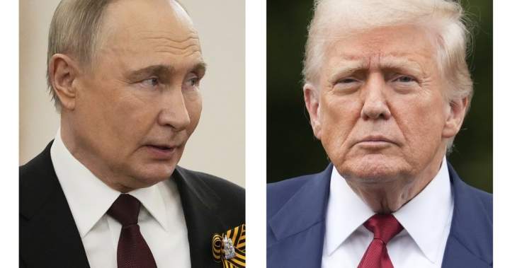 Trump says he’ll meet with Putin in Alaska next week to discuss Ukraine war – National