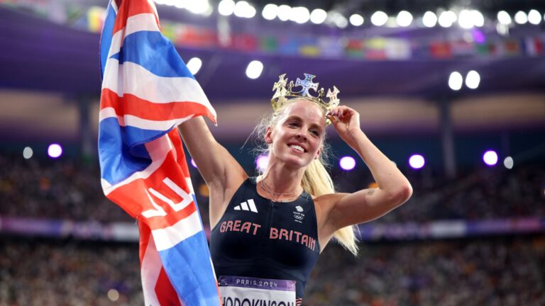 Keely Hodgkinson had perfect one-word response after being called a loser with silver medal