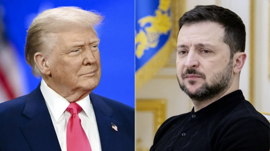 Zelenskyy Arrives in Washington for Talks With Trump