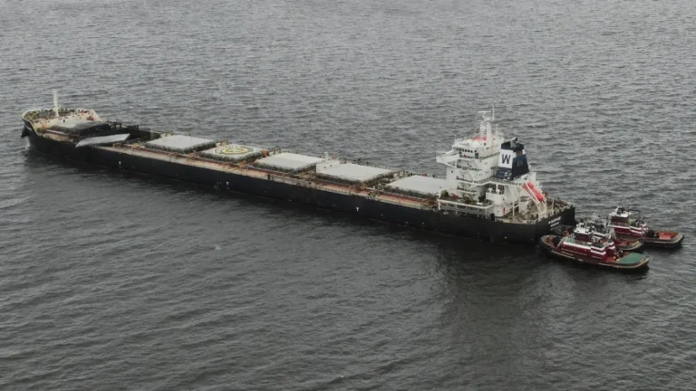 Baltimore Shipping Channel Reopened After Explosion on Cargo Ship Near Site of 2024 Bridge Collapse