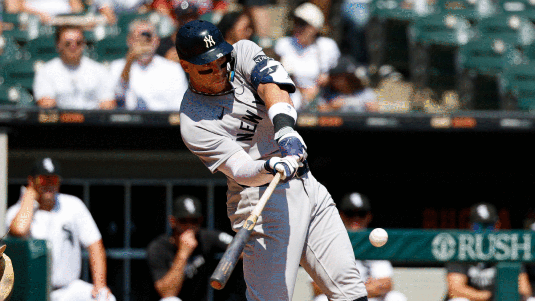 WATCH: Aaron Judge ties Yogi Berra on Yankees’ all-time home run list with career homer No. 358