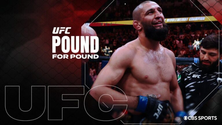 UFC Pound-for-Pound Fighter Rankings: Khamzat Chimaev jumps into top five despite boos in victory