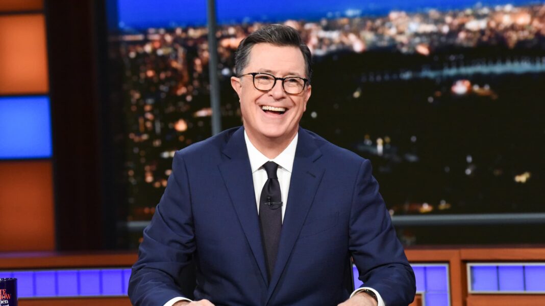 Stephen Colbert defends Jimmy Kimmel, call Trump autocrat