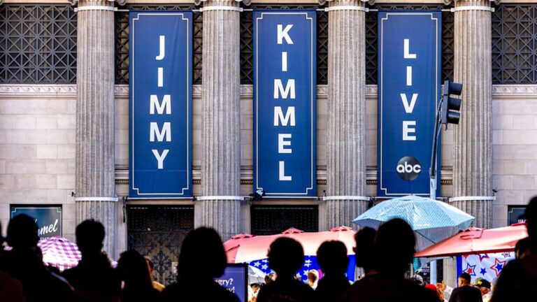 Jimmy Kimmel suspension timing eyed in California ABC affiliate shooting