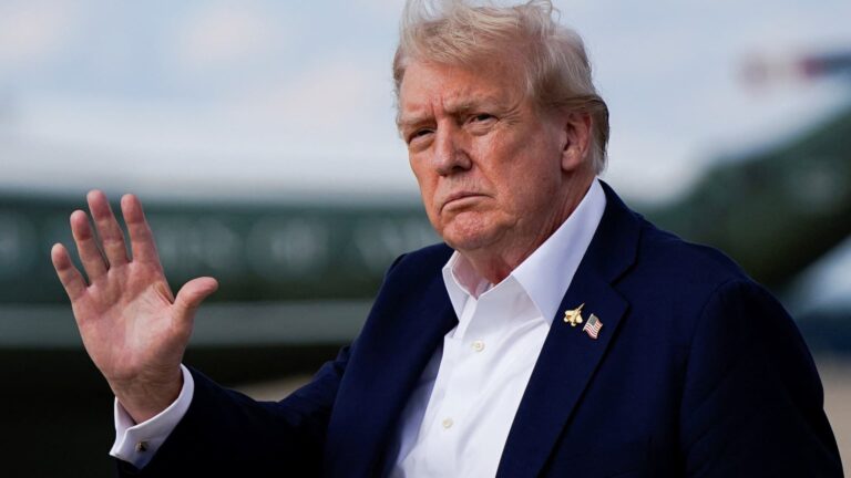 Trump threatens firings of federal workers if government shuts down