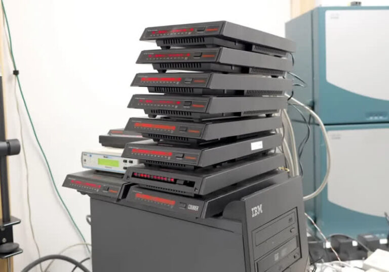 Streaming YouTube over dial-up: how one creator hit 668 kbps with 12 modems