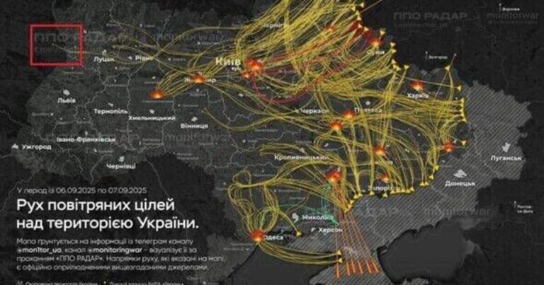 Map of terror reveals aerial storm over Ukraine in WW3 fear | World | News