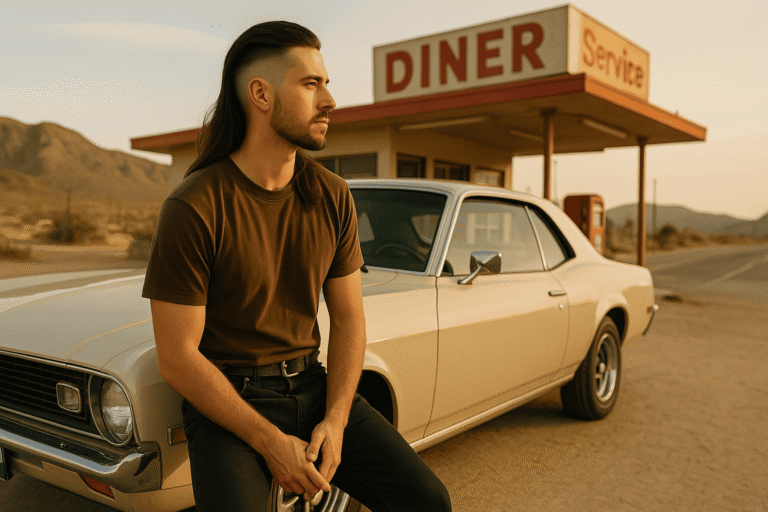 Long Hair with Low Taper Fade Hairstyles for Every Face