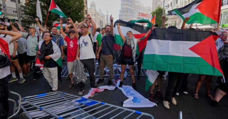 Spanish Vuelta final stage cut short after more pro-Palestinian protests